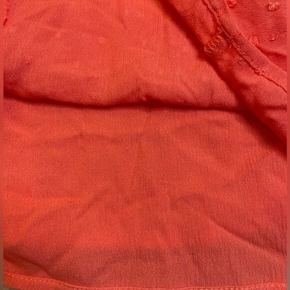 Gibson x The Motherchic Sunkissed Coral Virginia Ruffle Tank - Picture 5 of 9